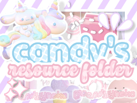 ⌗ candy's resource folder! ♡