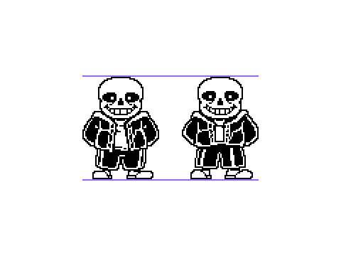 sprite style test (sans sprite v6)