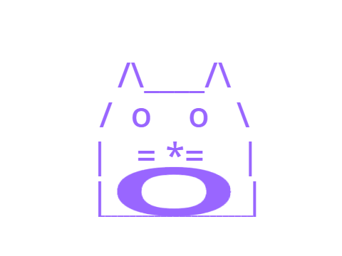 Text Art: Cat