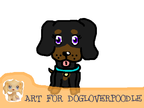 Art for dogloverpoodle XD