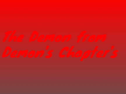Demon from Demon's chapters