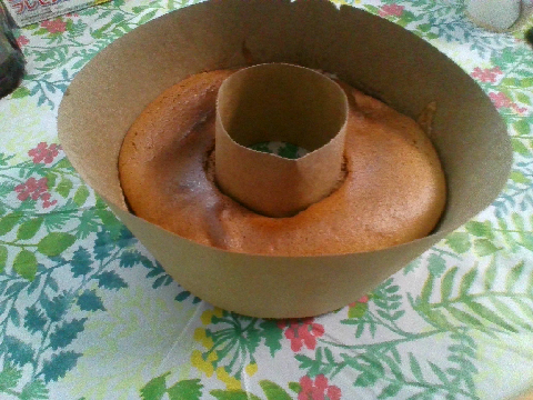 シフォンケーキ作ってみた