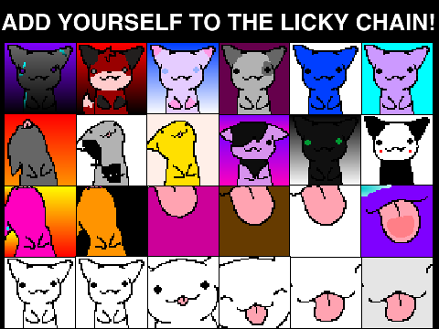 Add Yourself to the Licky Chain! Longest Remix! remix remix remix remix
