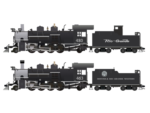 D&RGW K-27 & Updated K-36