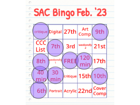 Bingo SAC Feb. '23