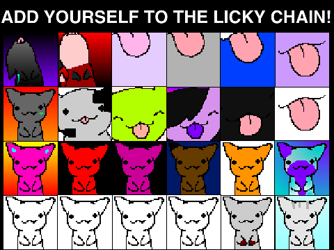 Add Yourself to the Licky Chain! Longest Remix! remix remix remix remix remix
