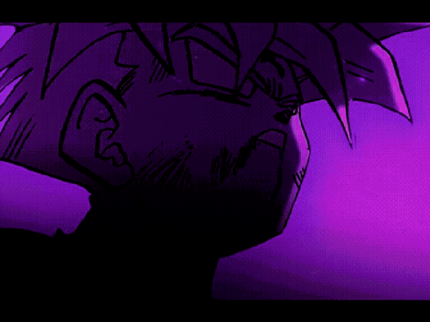 gohan black goes super saiyan rose 2 manga animation