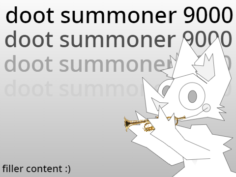 SUMMON THE DOOT