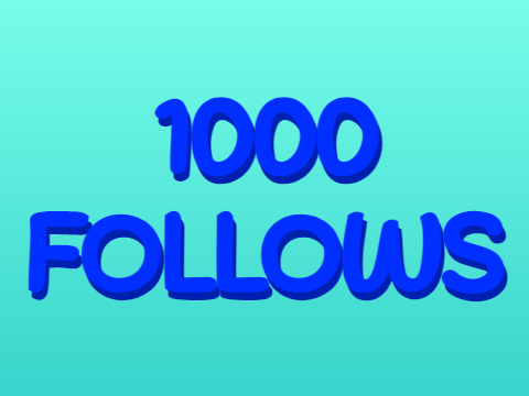 Thank You For 1000!
