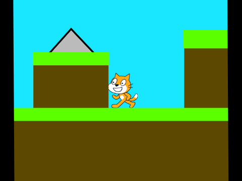 Super Scratchcat - a scrolling platformer