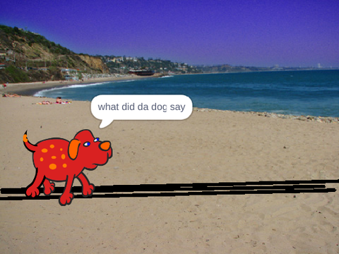 what did da dog say