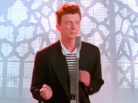 Never gonna give you up