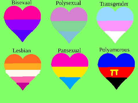 LGBTQ+ HEARTS 