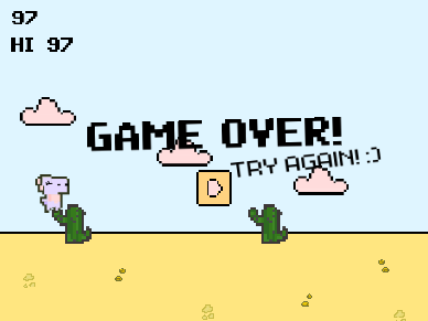 MRS. PURPLE DINO RUN! 