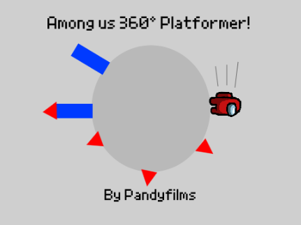 Among us 360° Platformer!