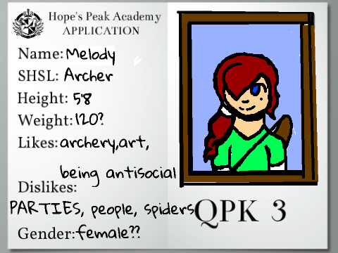 QPK Season 3: SHSL archer