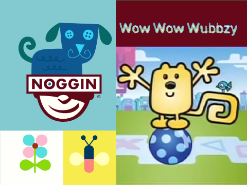 Noggin Now It's Time For Wow! Wow! Wubbzy! (Apple Matching version, 2008-2009)