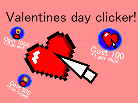Valentines day clicker