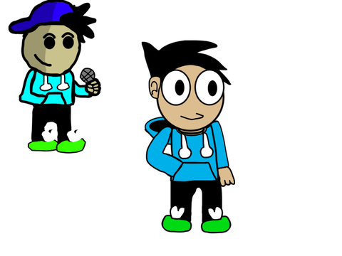 I made a old version of myself in the TV show version