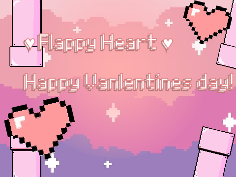 Flappy Heart! || Valentines day special || By: @LittleCatFromScratch