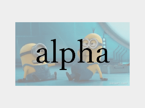my alpha