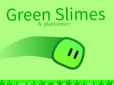 Green Slimes A Platformer #trending #all