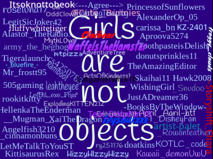 GIRLS ARE NOT OBJECTS remix remix remix remix remix remix remix remix remix remix remix rem… … remix