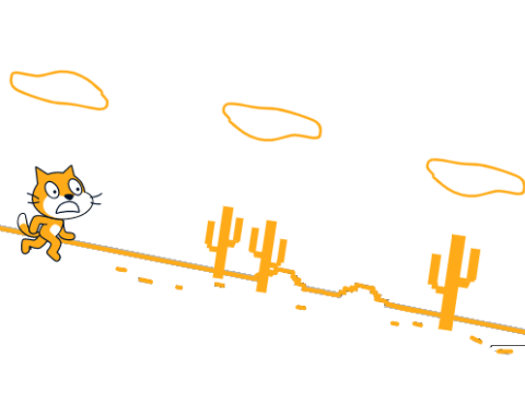 Offline Scratch-Cat Game
