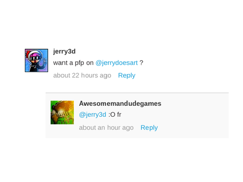 Awesomemandudegames wanted a pfp! :0