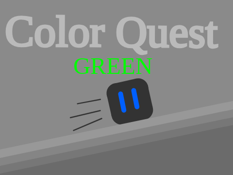 Color Quest - Green (A Platformer)