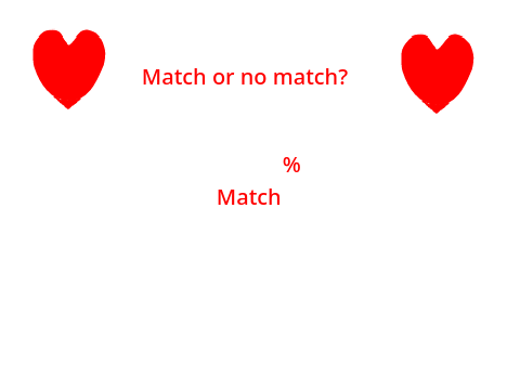 Compatibility tester (Valentines Special)
