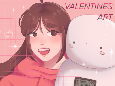 Happy Valentines Day | Art | Me and my blob~