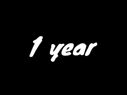 1 year of scratch