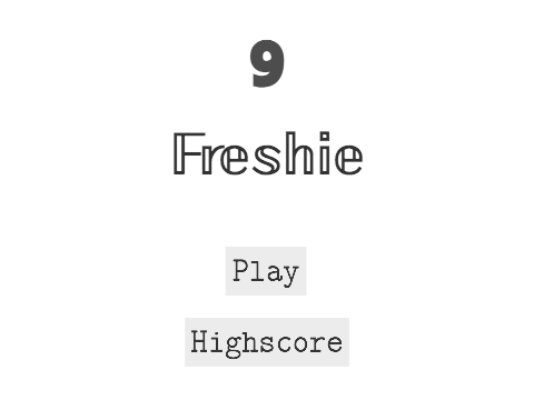 Freshie || A Dodge Game (HARD MODE!)