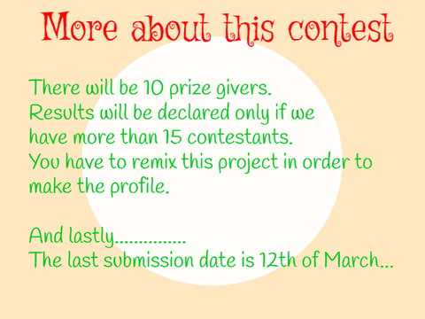 150 followers Profile contest(Closed)