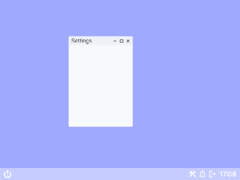 BlueOSVIII Desktop and WM v0.3