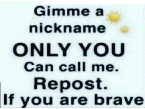 ~gimme a nickname~ remix