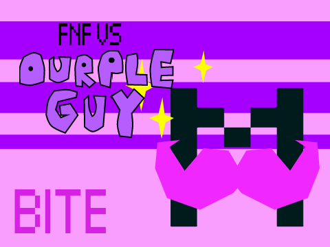FNF Ourple guy tracks -Bite-