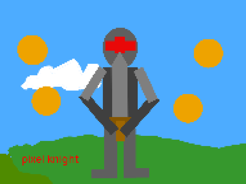 pixel knight #art
