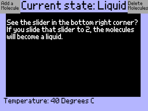 States of Matter Simulation