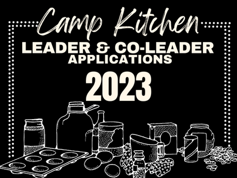 Camp Kitchen 2023 Co-Leader Application