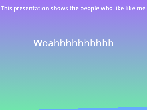 People who like like me :o