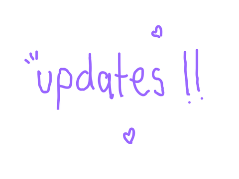 updates !!