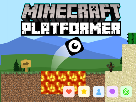 MinecraftPlatfomer!~1Ground and desert(aPlatfomer)#all#game