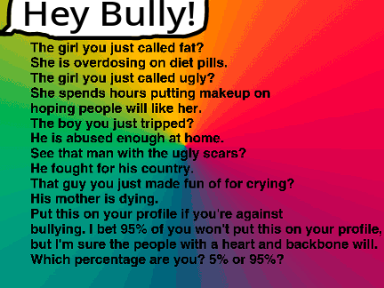 Remix this if you are against bullying! remix remix remix remix remix remix