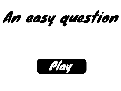 An easy question