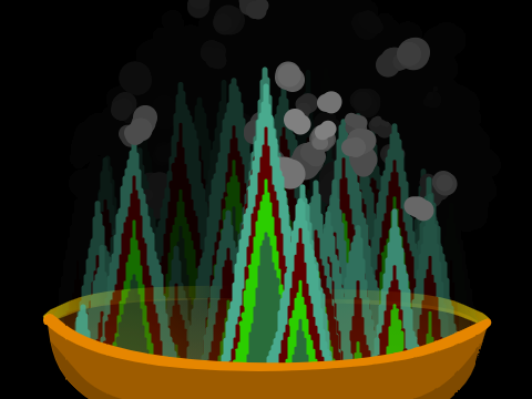 A  Bowl of Pen Fire (random colors i made) remix