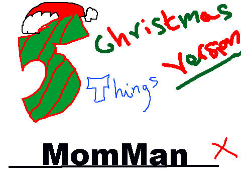 5 CHRISTMAS THINGS FILL OUT SHEET! p[1]