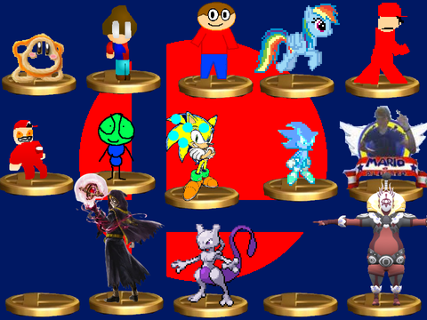 Add yourself as a fighter trophy!! remix remix remix
