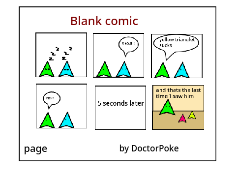 The trianglet comic gallery remix